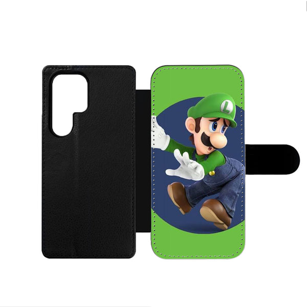 Luigi Super Mario Bros Samsung Wallet Case