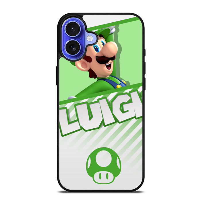 Luigi Super Mario iPhone 16 Case