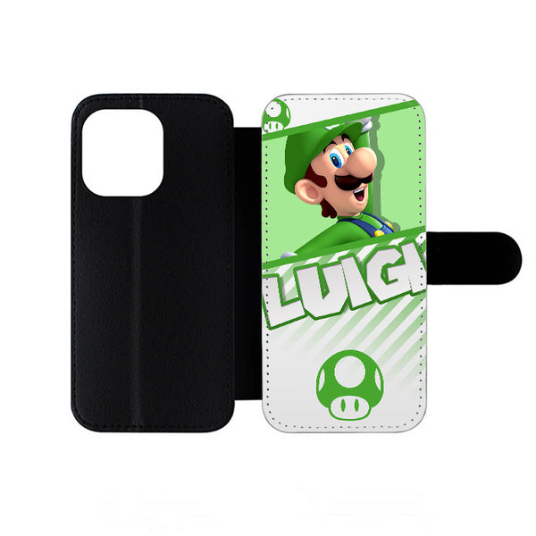 Luigi Super Mario iPhone Wallet Case