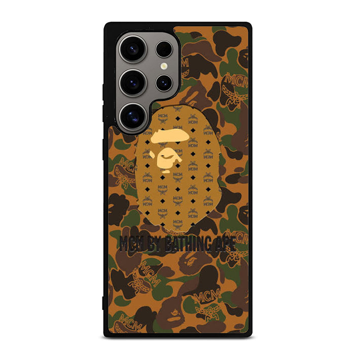 Mcm Bathing Ape Samsung S24 Case
