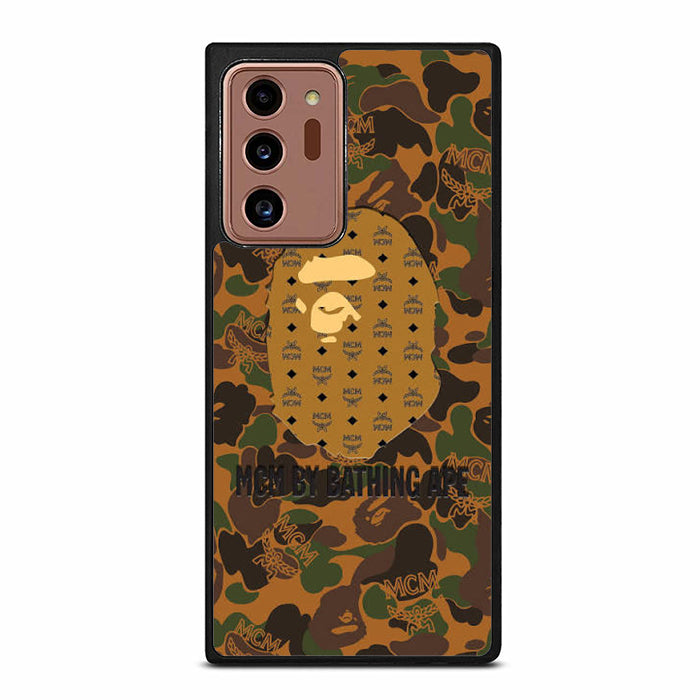 Mcm Bathing Ape Samsung Note 20 Case