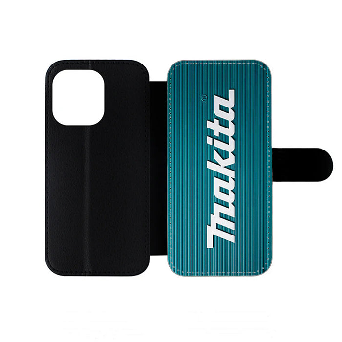 Makita Tools Logo iPhone Wallet Case