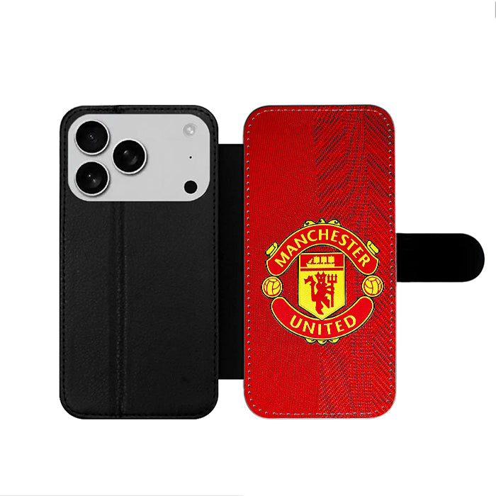 Manchester United iPhone 17 Wallet Case