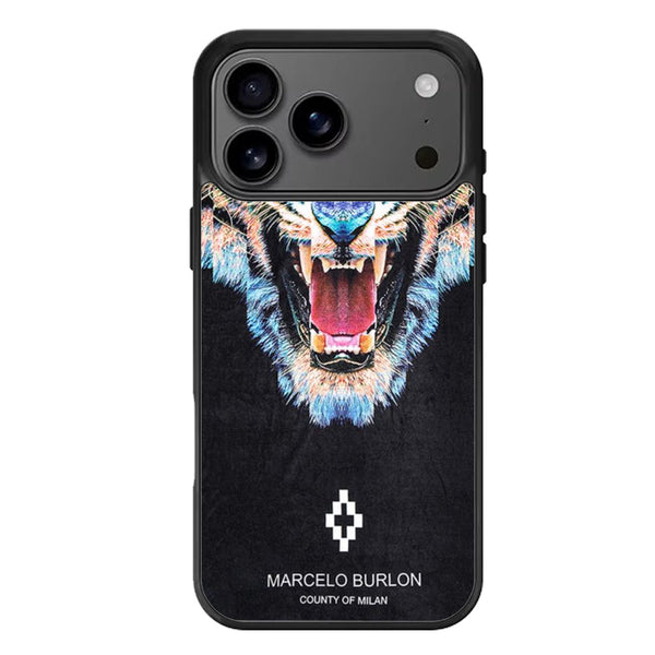 Marcelo Burlon Tiger iPhone 17 Case
