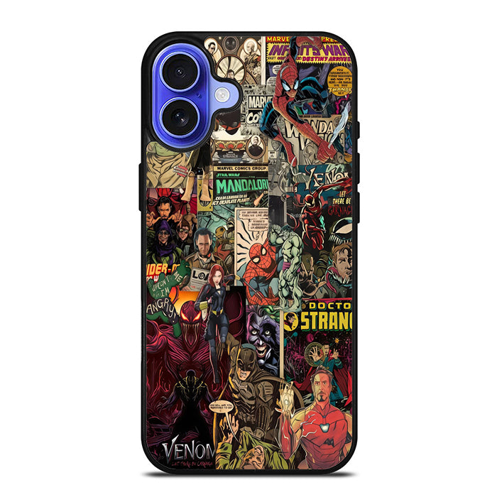 Marvel Superheroes Comic iPhone 17 Case