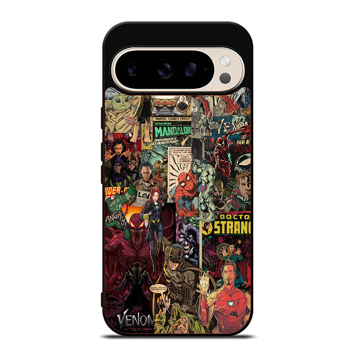 Marvel Superheroes Comic Google Pixel 9 Case