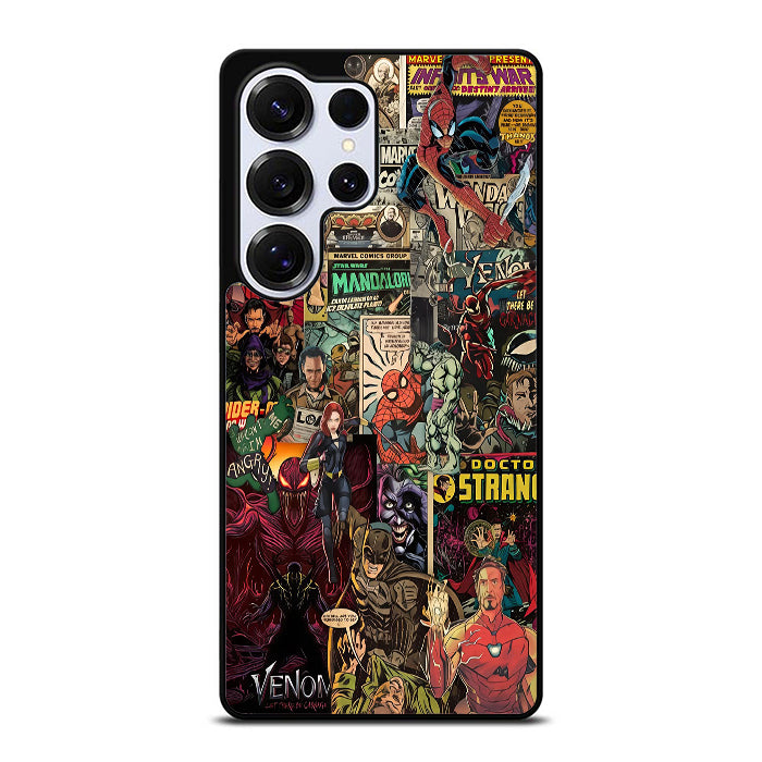 Marvel Superheroes Comic Samsung S25 Case