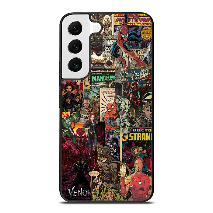 Marvel Superheroes Comic Samsung S21 Case