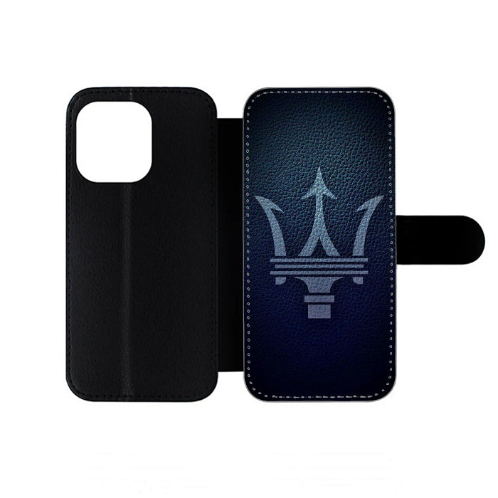 Maserati Cars Logo iPhone Wallet Case