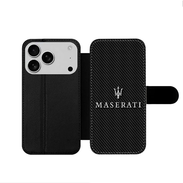 Maserati Logo iPhone 17 Wallet Case