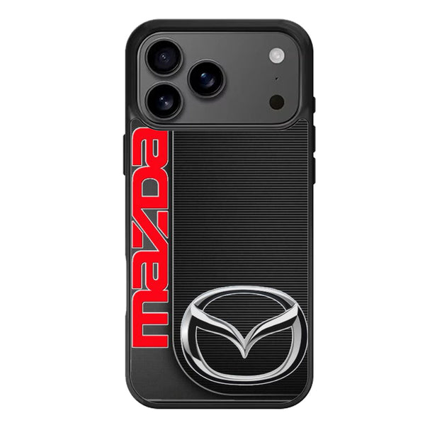 Mazda Black Red iPhone 17 Case