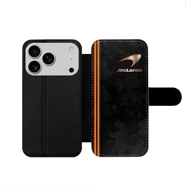 Mclaren Camo iPhone 17 Wallet Case