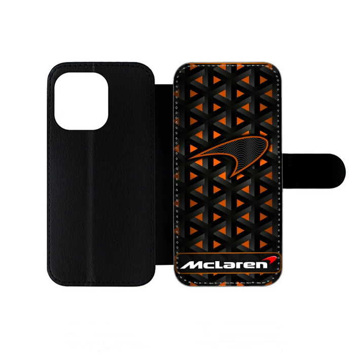 Mclaren Car Logo iPhone Wallet Case