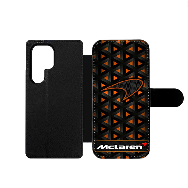 Mclaren Car Logo Samsung Wallet Case
