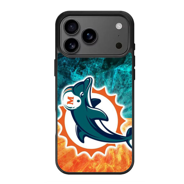 Miami Dolphins Wallpaper iPhone 17 Case