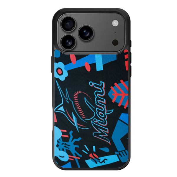 Miami Marlins iPhone 17 Case
