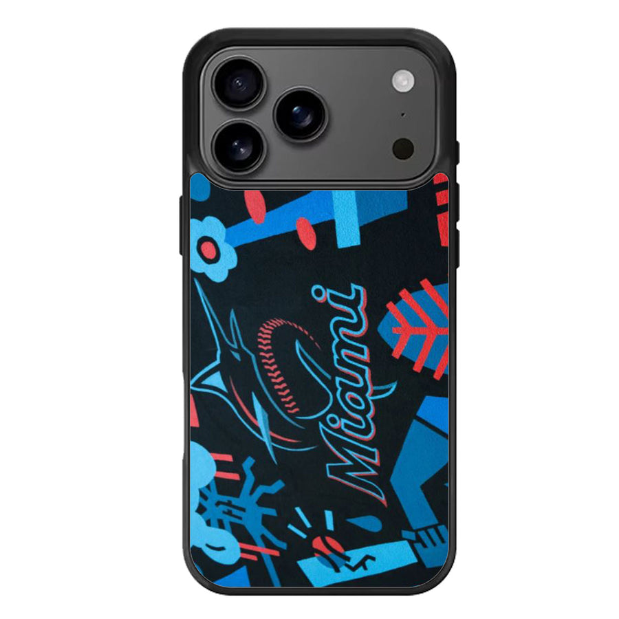 Miami Marlins iPhone 17 Case