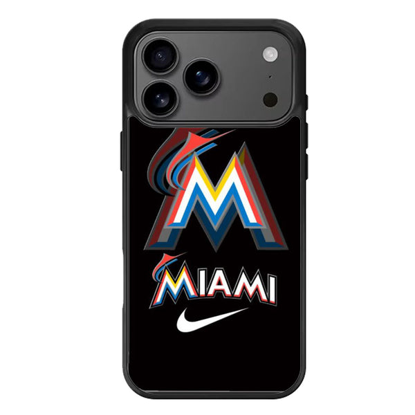 Miami Marlins Logo iPhone 17 Case