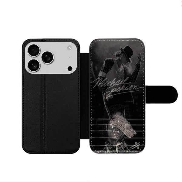 Michael Jackson Pose iPhone 17 Wallet Case