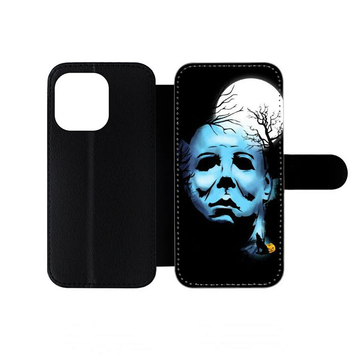 Michael Myers Face iPhone Wallet Case