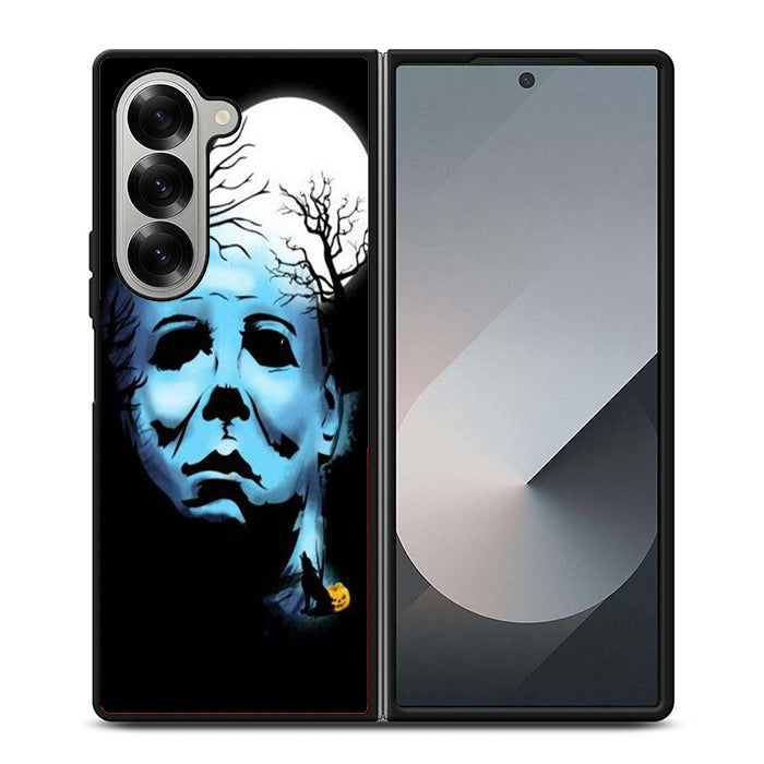 Michael Myers Face Samsung Z Fold 6 Case
