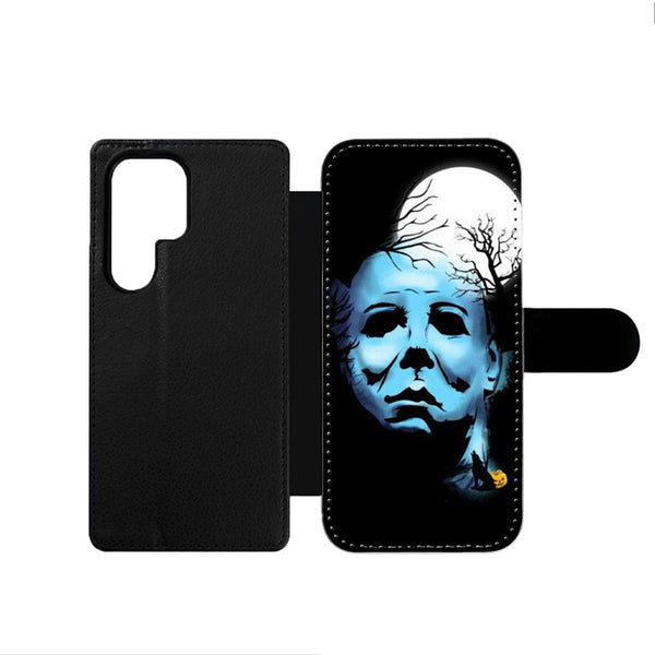 Michael Myers Face Samsung Wallet Case