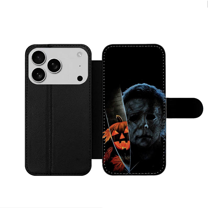 Michael Myers Halloween iPhone 17 Wallet Case