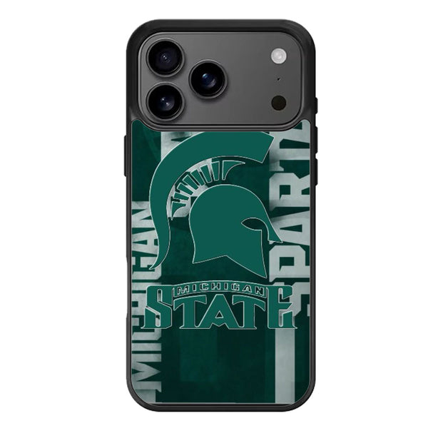 Michigan State Spartans Wallpaper iPhone 17 Case