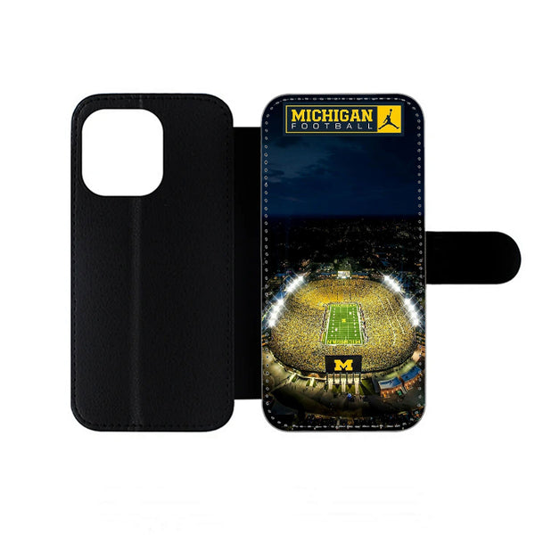 Michigan Wolverines Football Stadium iPhone Wallet Case