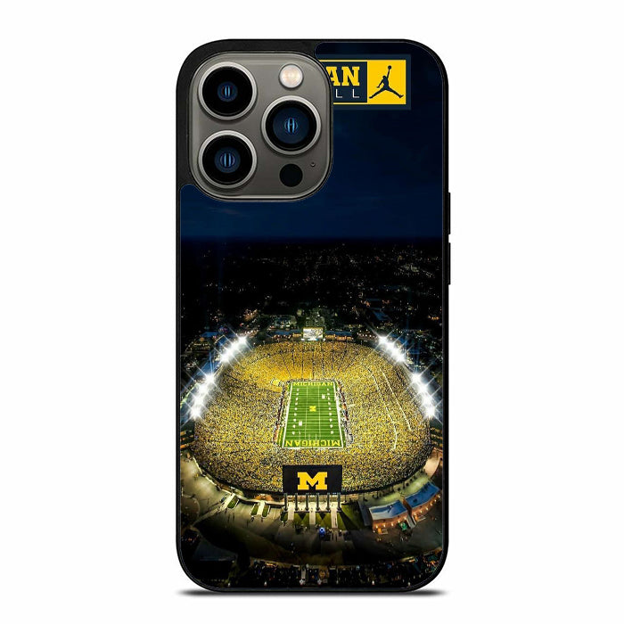 Michigan Wolverines Football Stadium iPhone 13 Case