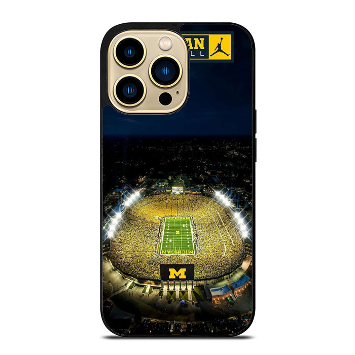 Michigan Wolverines Football Stadium iPhone 15 Case