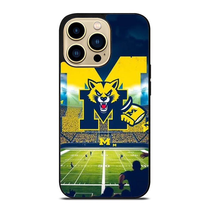 Michigan Wolverines Stadium iPhone 15 Case