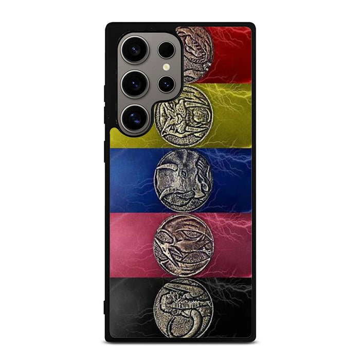 Mighty Morphin Blue Power Ranger Collage Samsung S22 Case