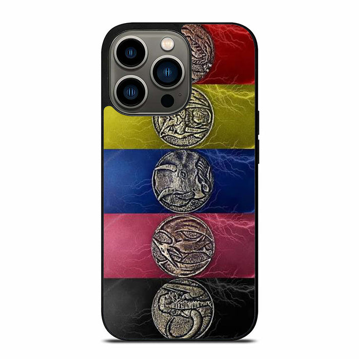 Mighty Morphin Blue Power Ranger Collage iPhone 13 Case