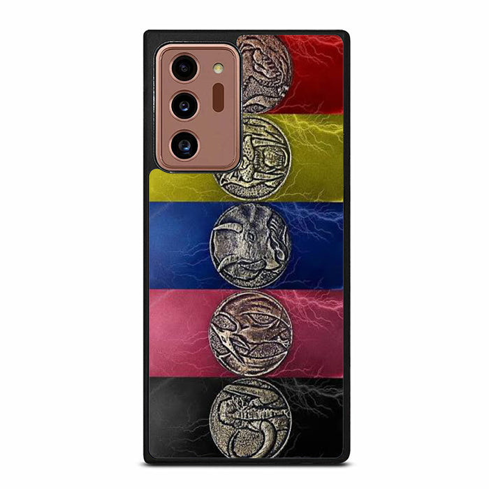 Mighty Morphin Blue Power Ranger Collage Samsung Note 20 Case