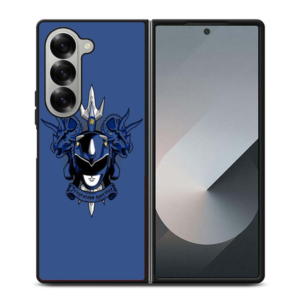 Mighty Morphin Blue Power Ranger Samsung Z Fold Case