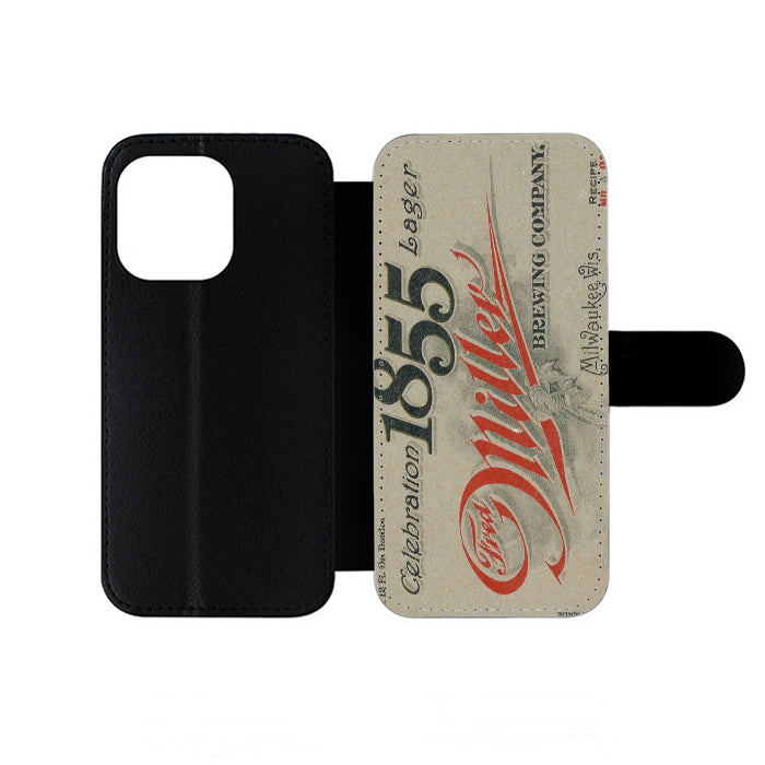 Miler Beer iPhone Wallet Case