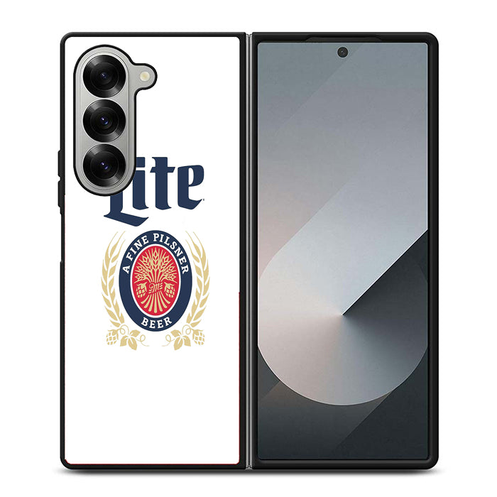 Miler Lite Beer Can Samsung Z Fold 6 Case
