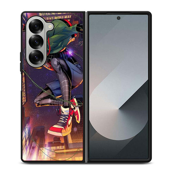 Miles Morales Spiderman Samsung Z Fold Case