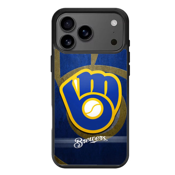Milwaukee Brewers Wallpaper iPhone 17 Case