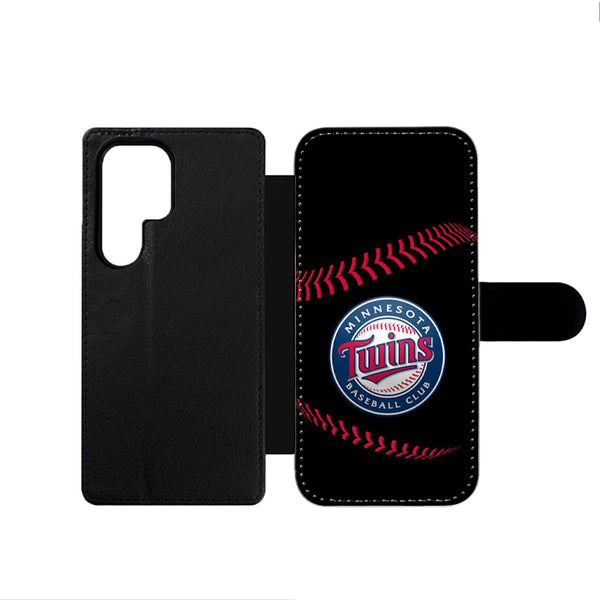 Minnesota Twins Mlb Baseball Club Samsung Wallet Case