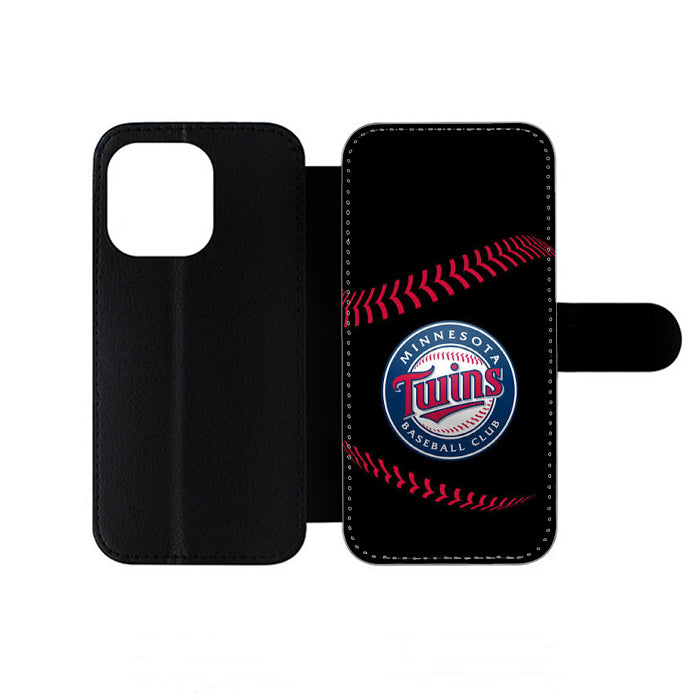 Minnesota Twins Mlb Baseball Club iPhone Wallet Case
