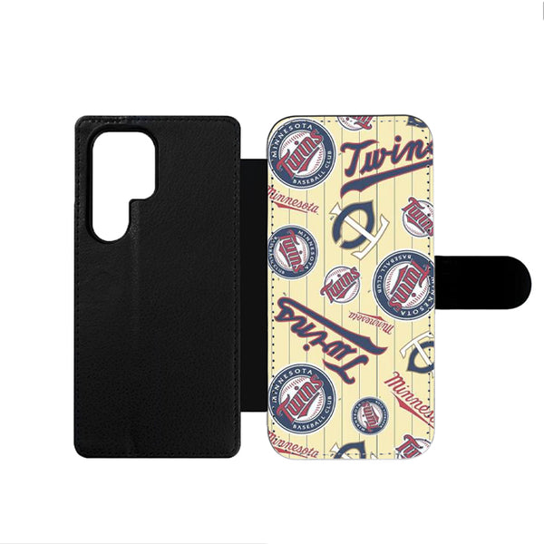 Minnesota Twins Mlb Samsung Wallet Case