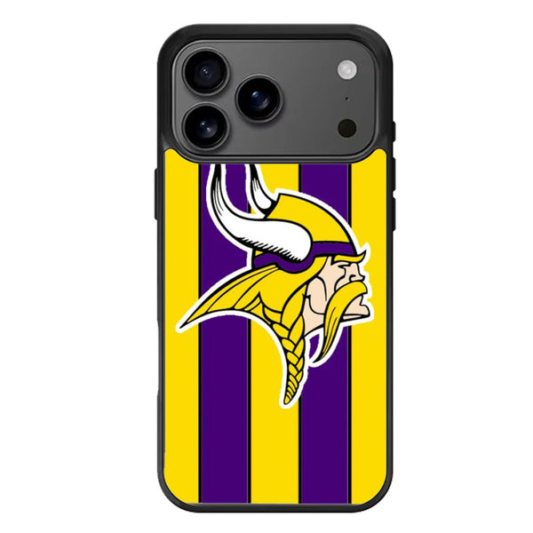 Minnesota Vikings Stripe iPhone 17 Case