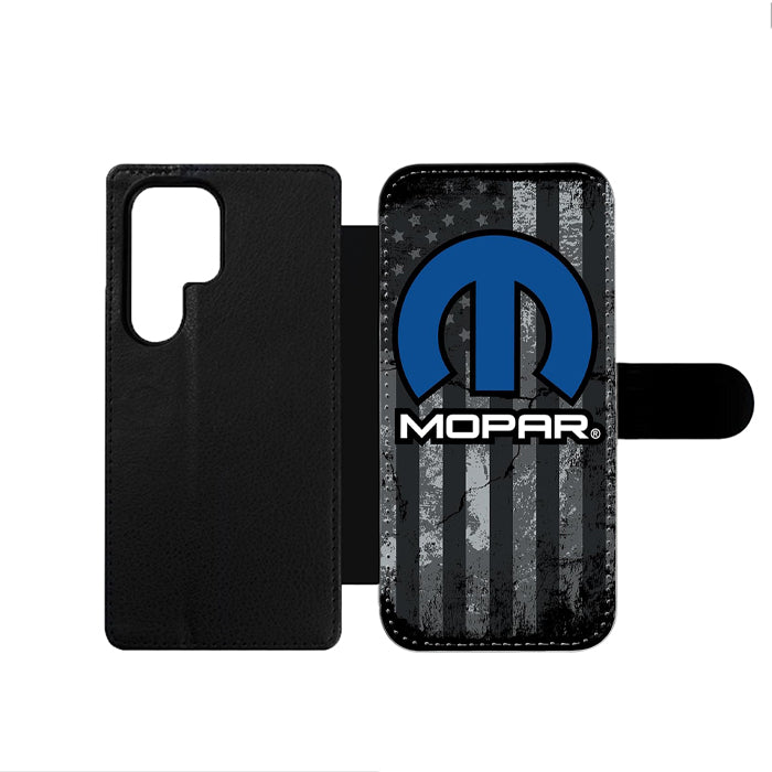 Mopar American Flag Samsung Wallet Case