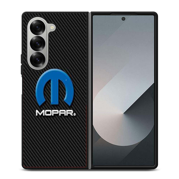 Mopar Carbon Logo Samsung Z Fold 6 Case