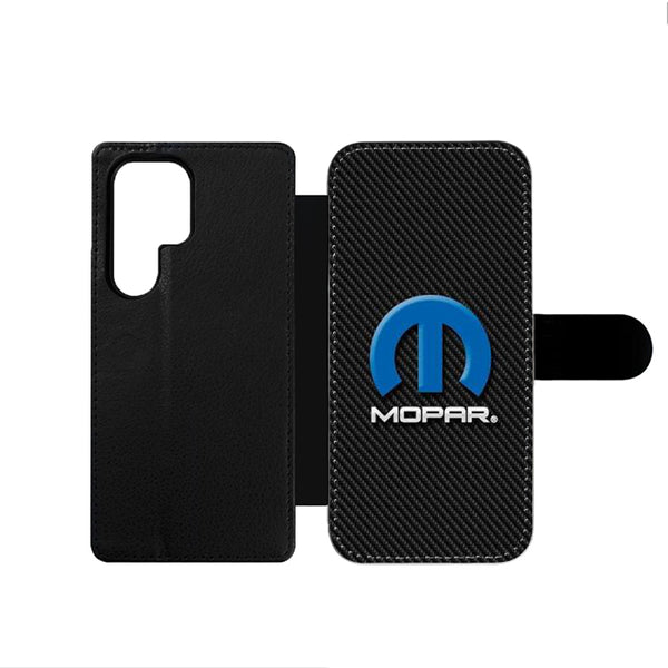 Mopar Carbon Logo Samsung Wallet Case