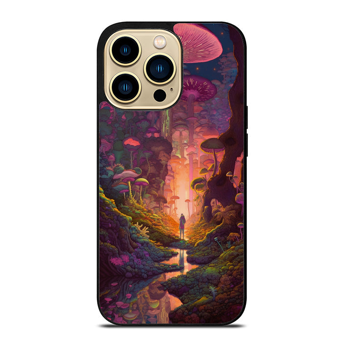 Mushroom Forest Fantasy iPhone 14 Case