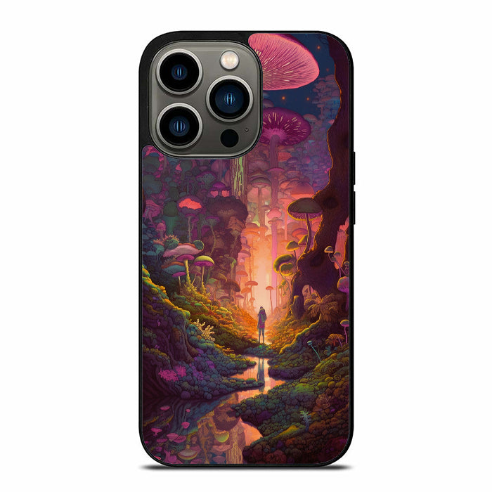 Mushroom Forest Fantasy iPhone 13 Case