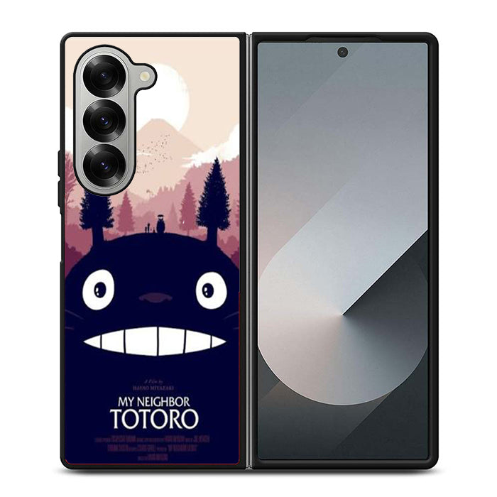 My Neighbor Totoro Face Samsung Z Fold 6 Case